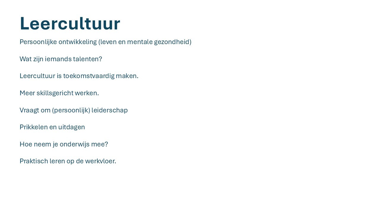 Leercultuur 2